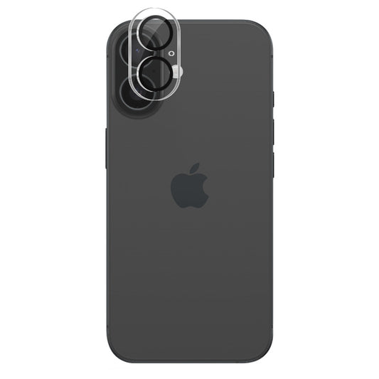 Black Trim Camera Lens Protector (iPhone 16 Plus)