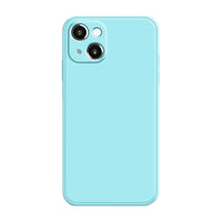 Matte Mint Blue Soft Case (iPhone 15)