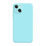 Matte Mint Blue Soft Case (iPhone 15 Plus)