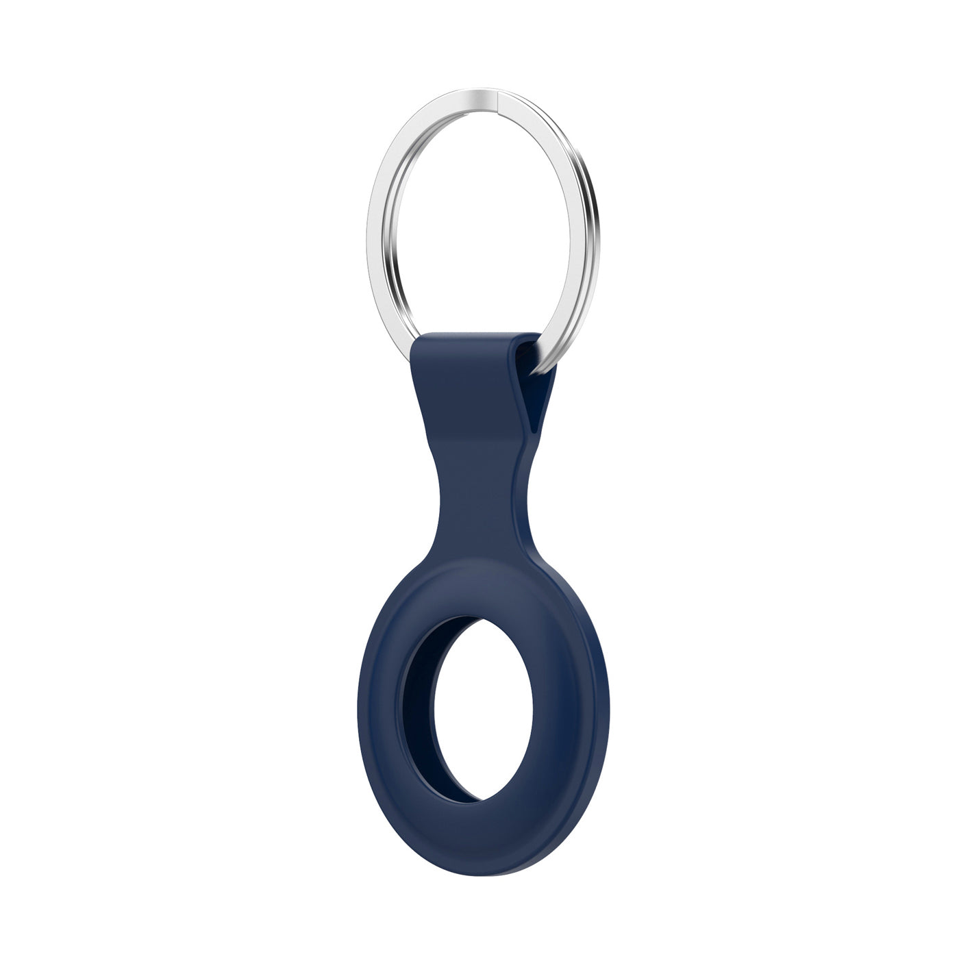 Navy AirTag Keyring Case