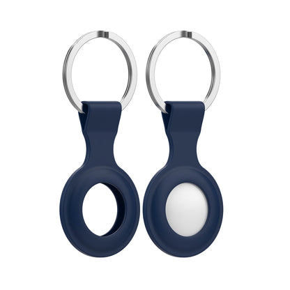 Navy AirTag Keyring Case
