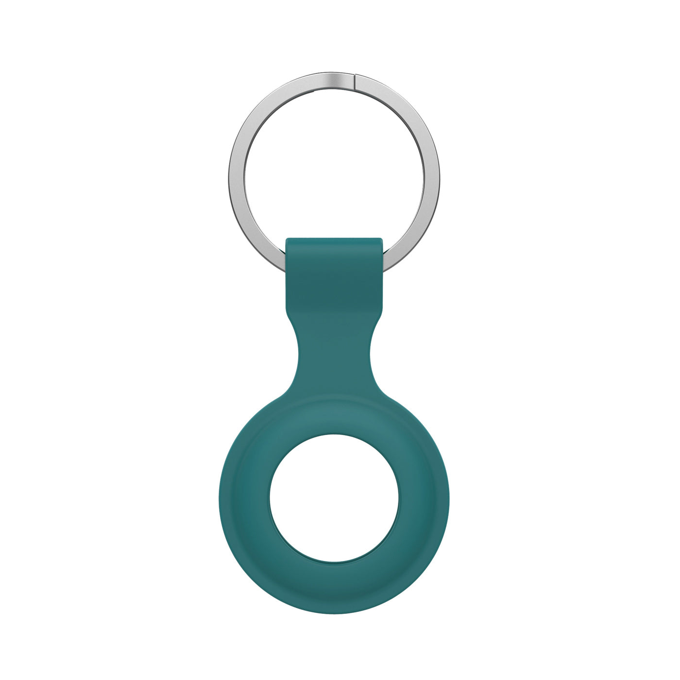 Blue AirTag Keyring Case