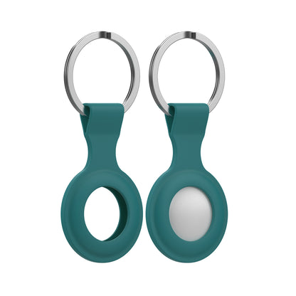 Blue AirTag Keyring Case