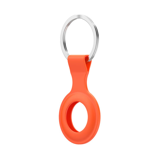 Orange AirTag Keyring Case