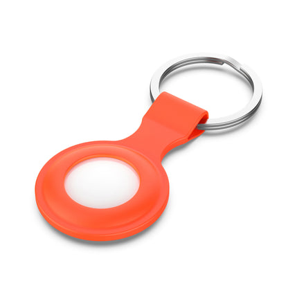 Orange AirTag Keyring Case