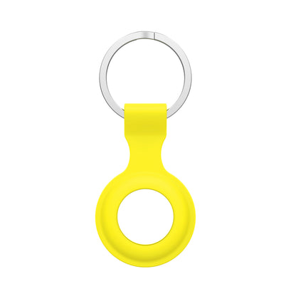 Yellow AirTag Keyring Case