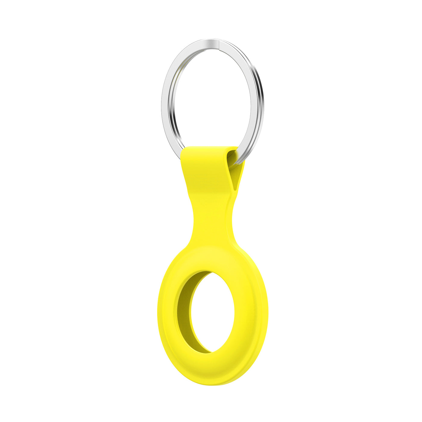 Yellow AirTag Keyring Case