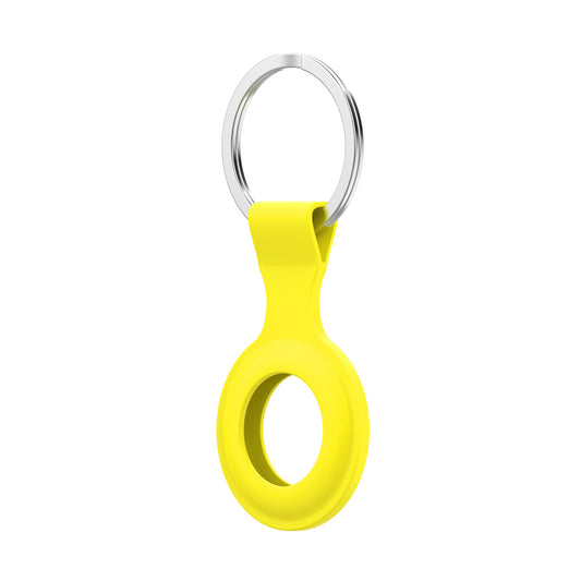 Yellow AirTag Keyring Case