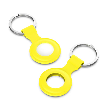 Yellow AirTag Keyring Case