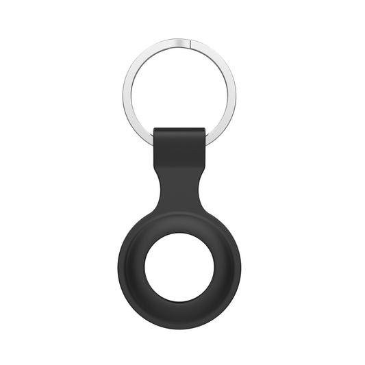 Black AirTag Keyring Case