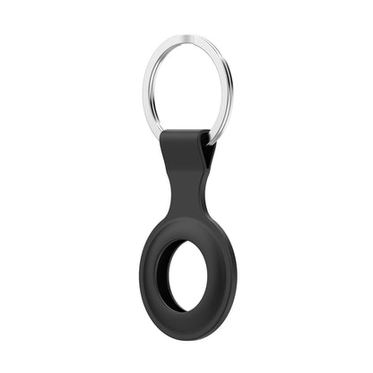 Black AirTag Keyring Case