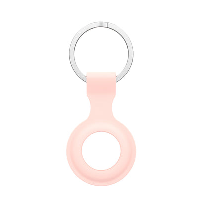Pink AirTag Keyring Case