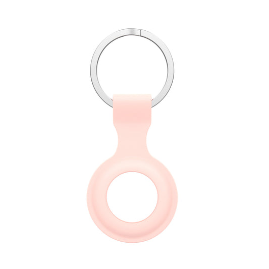 Pink AirTag Keyring Case