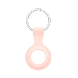 Pink AirTag Keyring Case