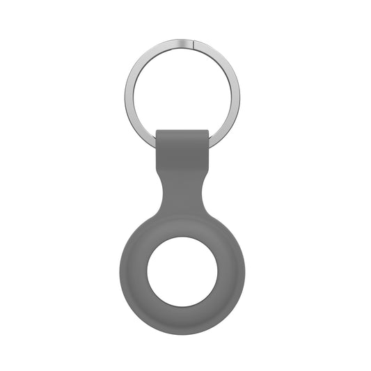 Grey AirTag Keyring Case