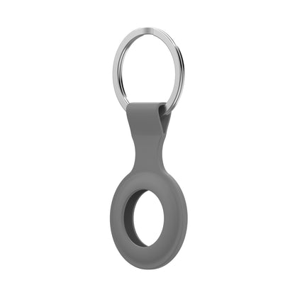 Grey AirTag Keyring Case