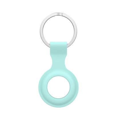 Mint Blue AirTag Keyring Case
