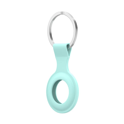 Mint Blue AirTag Keyring Case