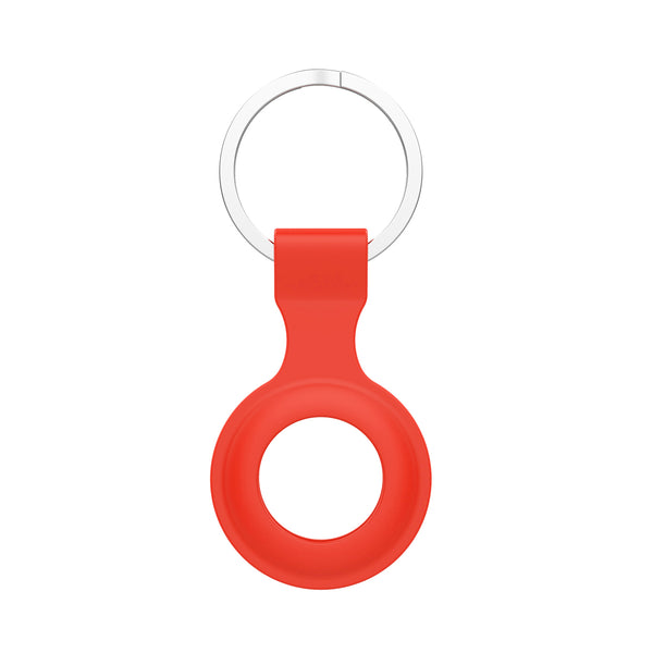 Red AirTag Keyring Case
