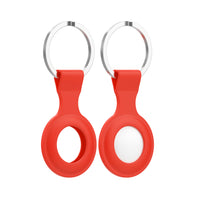 Red AirTag Keyring Case