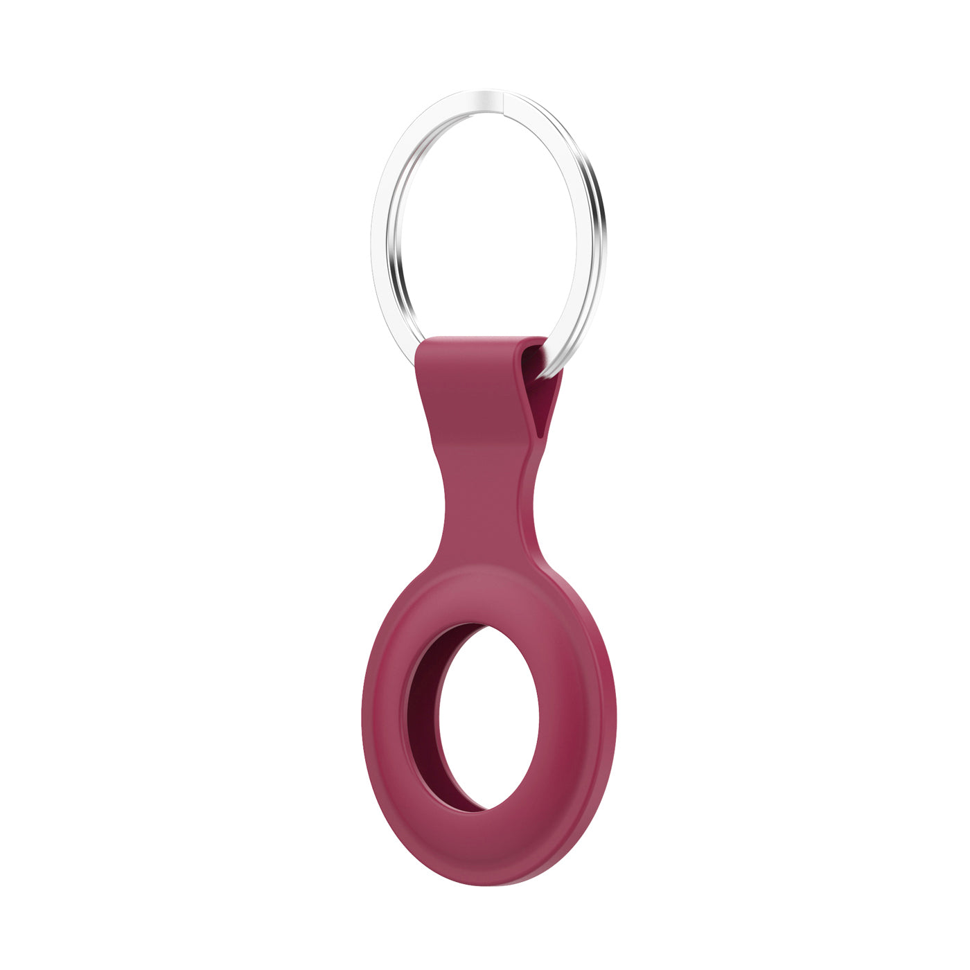 Wine AirTag Keyring Case
