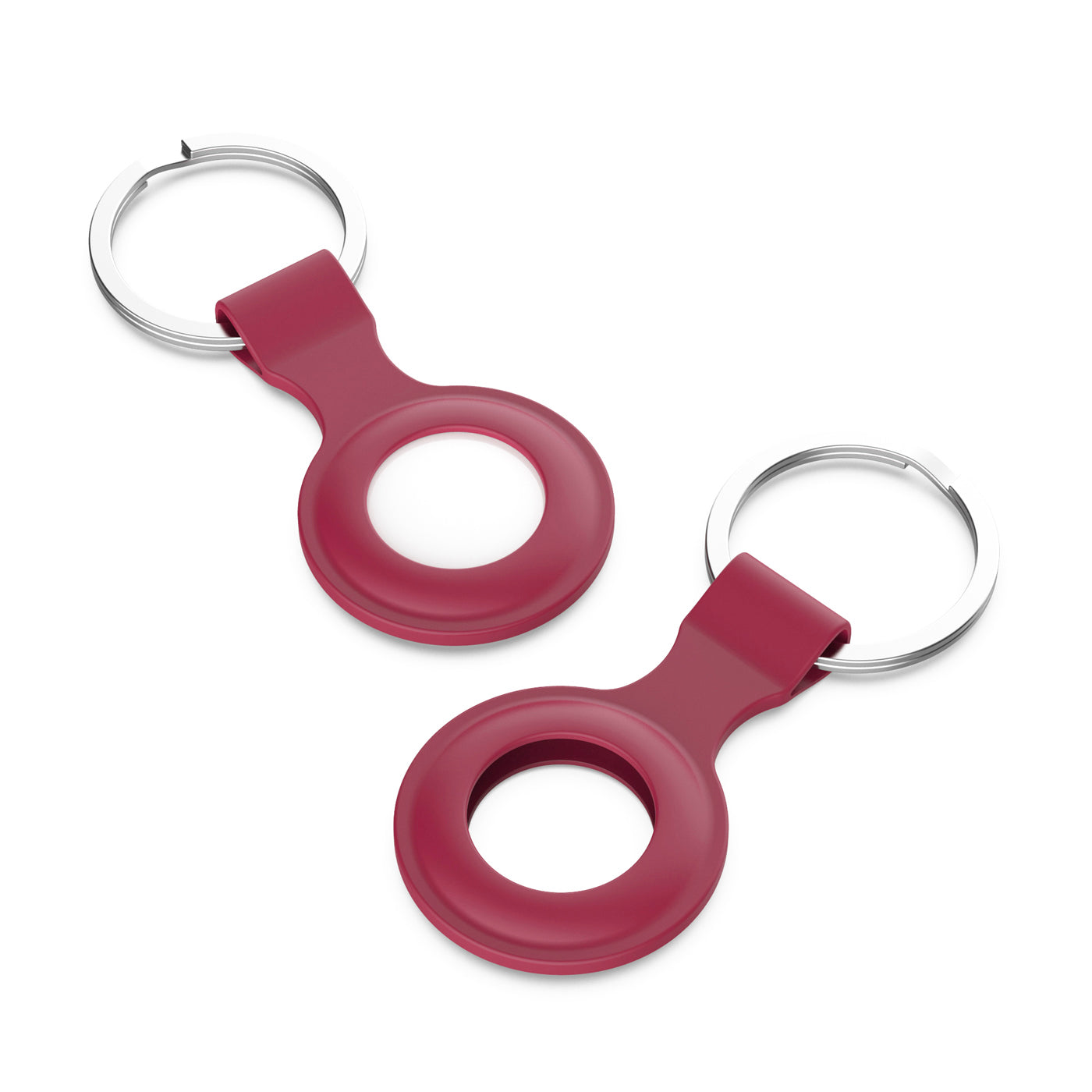 Wine AirTag Keyring Case