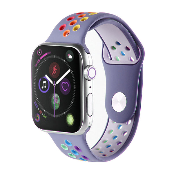 Rainbow Purple Apple Watch Strap