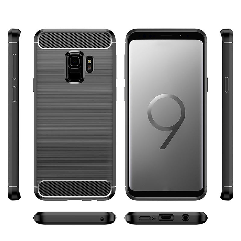 Navy Brushed Metal Case (Galaxy S9)