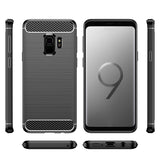 Black Brushed Metal Case (Galaxy S9)