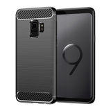 Black Brushed Metal Case (Galaxy S9)