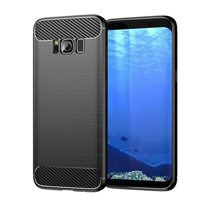 Black Brushed Metal Case (Galaxy S8)