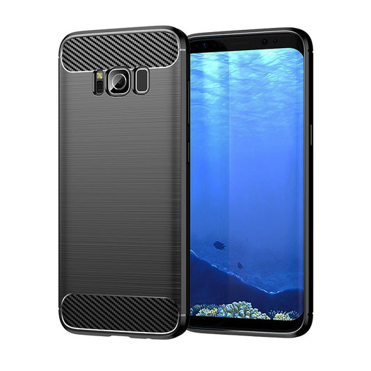 Black Brushed Metal Case (Galaxy S8)