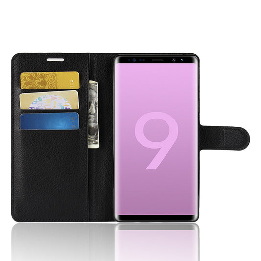 Brown Leather Wallet Case (Galaxy Note 9)