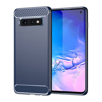 Navy Brushed Metal Case (Galaxy S10e)