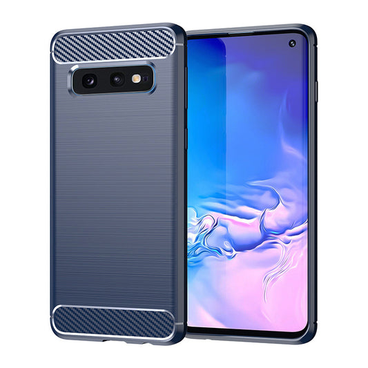 Navy Brushed Metal Case (Galaxy S10e)