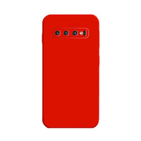 Matte Red Soft Case (Galaxy S10+)