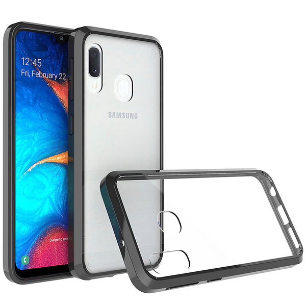 Acrylic Black Case (Galaxy A20)