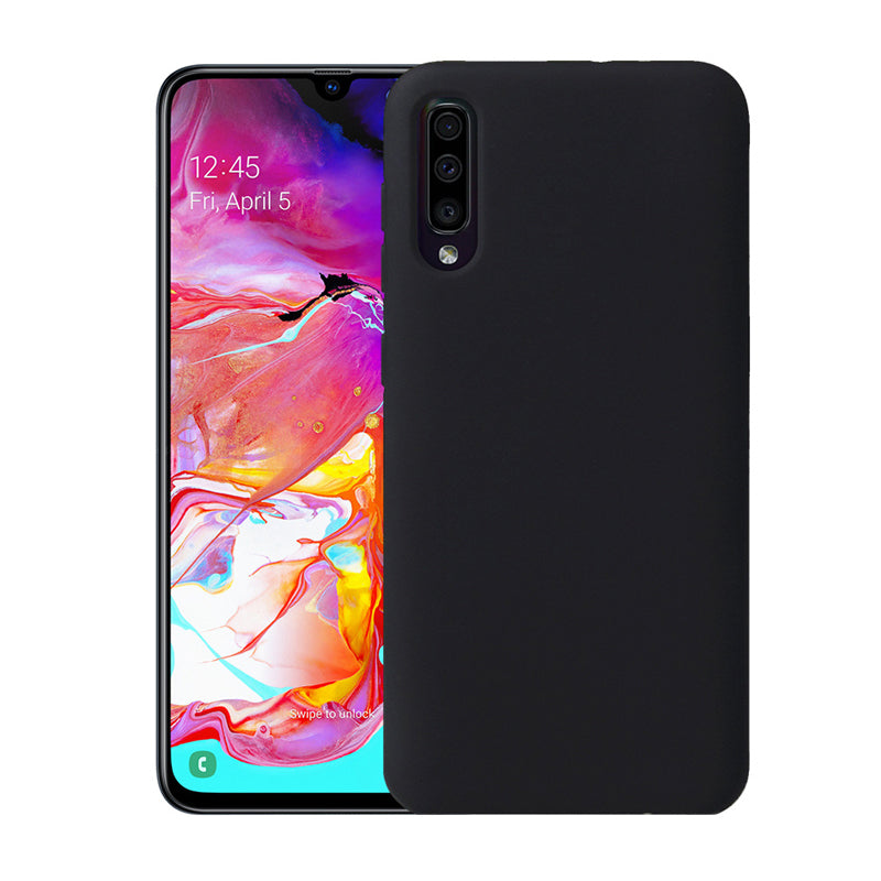 Matte Black Soft Case (Galaxy A70)