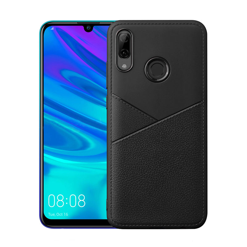 Black Leather V Case (Galaxy A20)