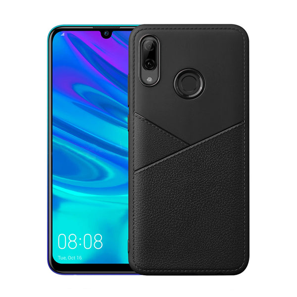 Black Leather V Case (Galaxy A20)