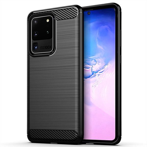 Black Brushed Metal Case (Galaxy S20 Ultra)