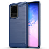 Navy Brushed Metal Case (Galaxy S20 Ultra)