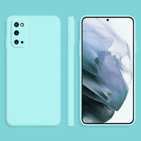 Matte Mint Blue Soft Case (Galaxy S20+)