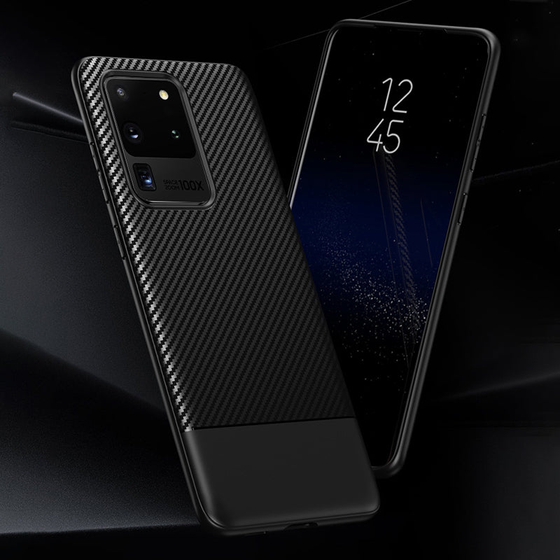 Red Carbon Fiber Case (Galaxy S20+)