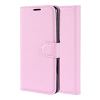 Pink Leather Wallet Case (Galaxy S20+)