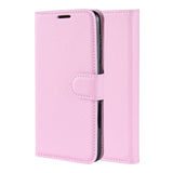 Pink Leather Wallet Case (Galaxy S20+)