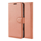 Brown Leather Wallet Case (Galaxy Note 20 Ultra)