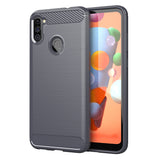 Grey Brushed Metal Case (Galaxy A11)