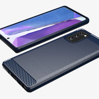 Navy Brushed Metal Case (Galaxy Note 20)