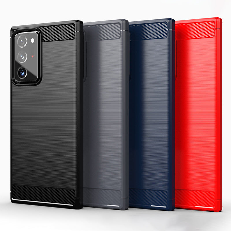 Red Brushed Metal Case (Galaxy Note 20)